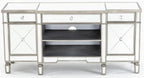 Acorn Mirrored Champagne Trim TV Unit