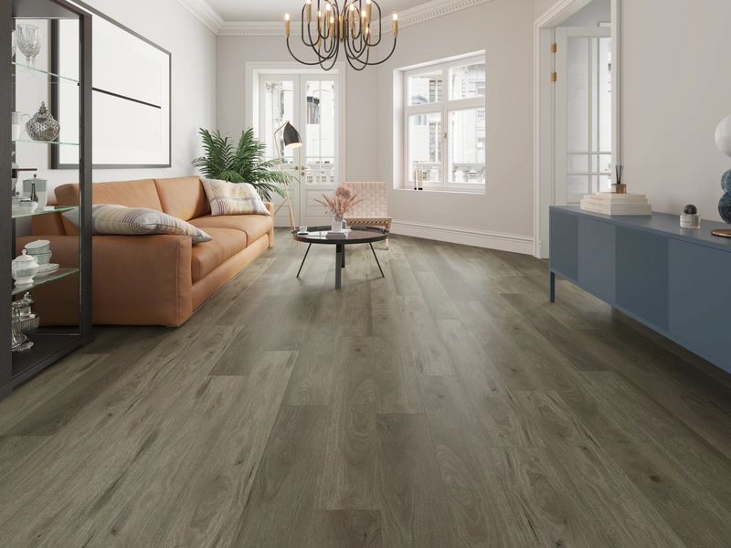 Alva Yosemite French Grey Oak Straight Plank LVT