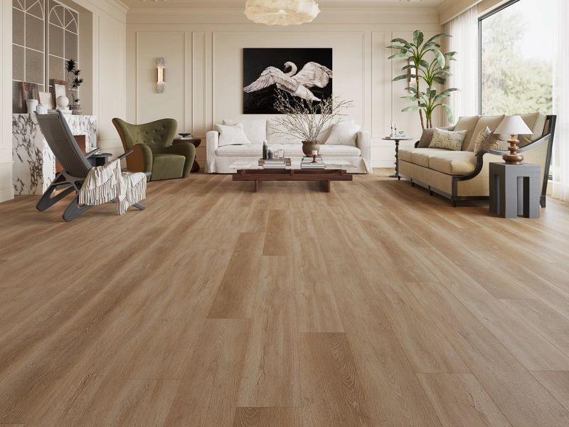 Alva Yosemite Ash Brown Straight Plank LVT