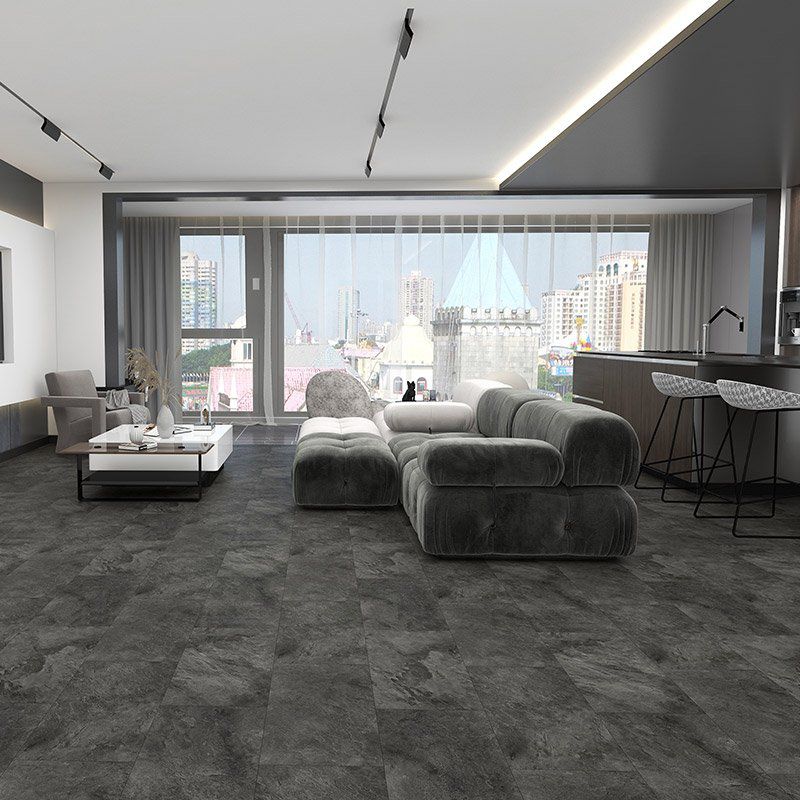 Alva Yosemite Dark Slate Straight Plank LVT