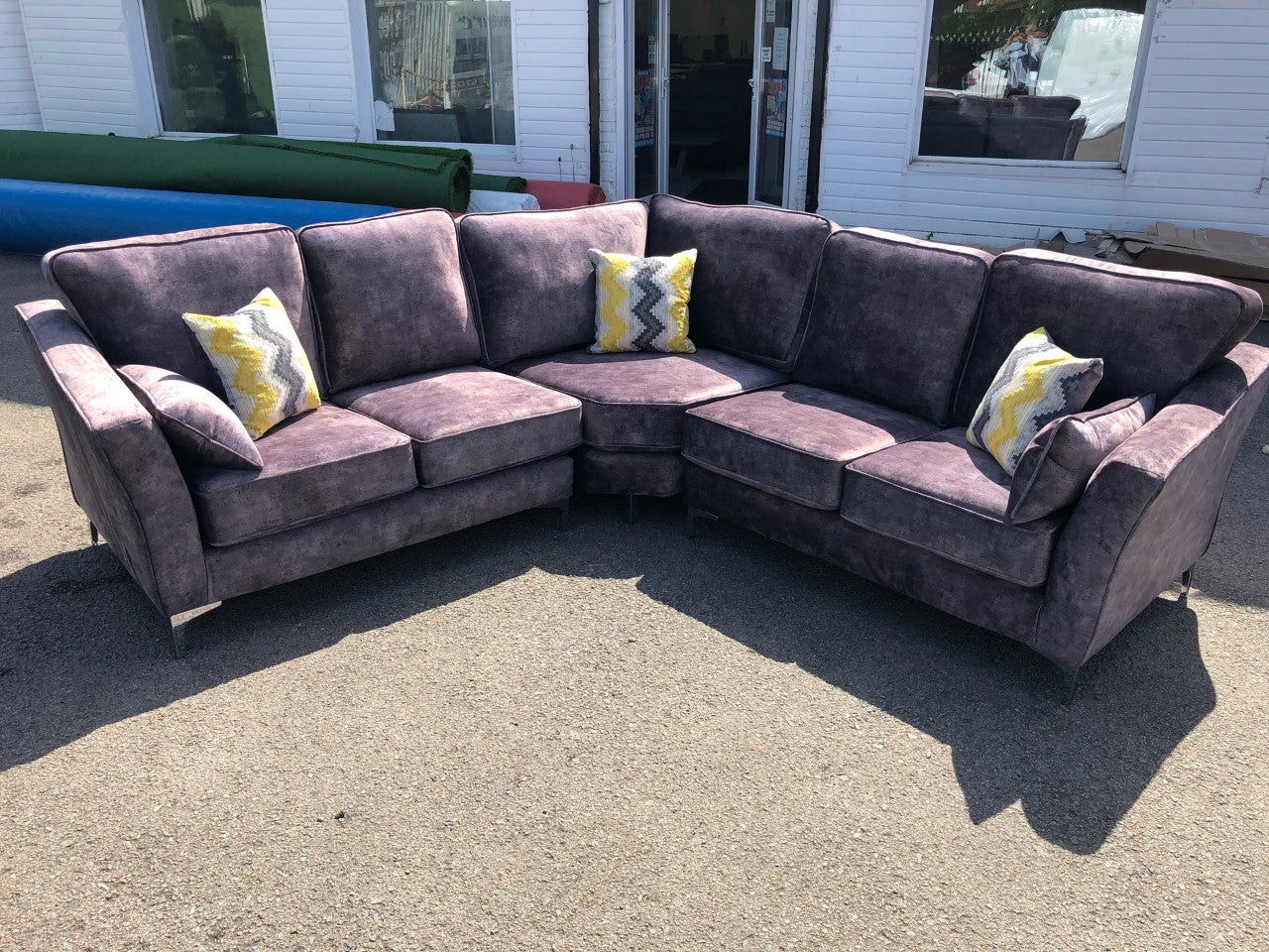 Fabric Corner Sofa