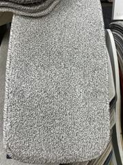 Cobalt coloured carpet in a carpet store in Coventry