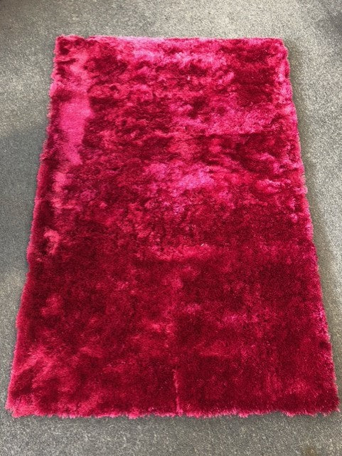 Pink Fluffy Rug