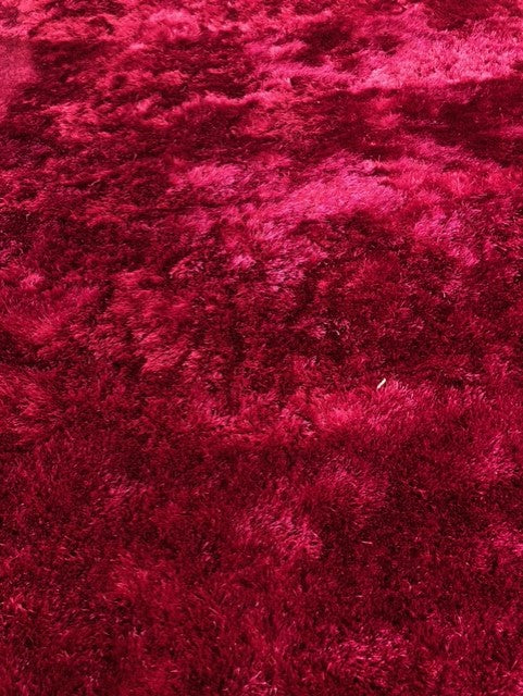Pink Fluffy Rug
